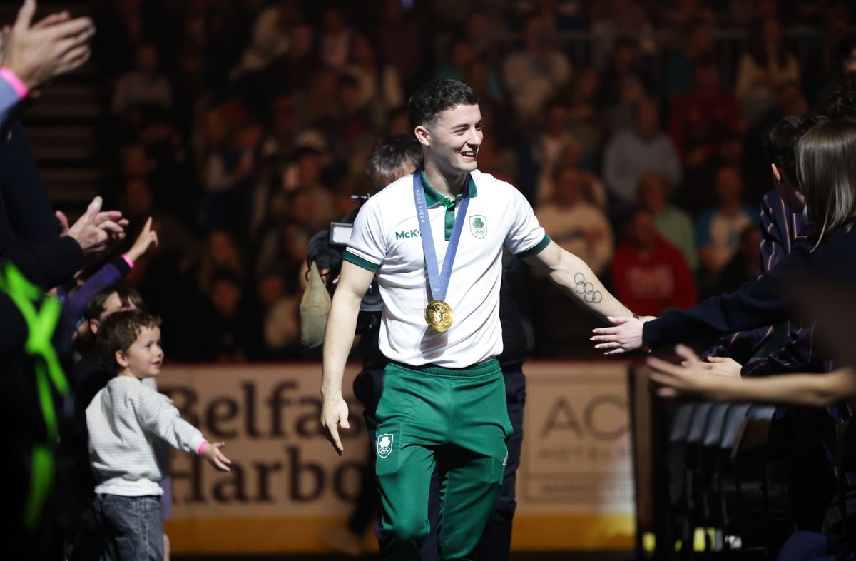 Belfast celebrates record-breaking Olympic athletes